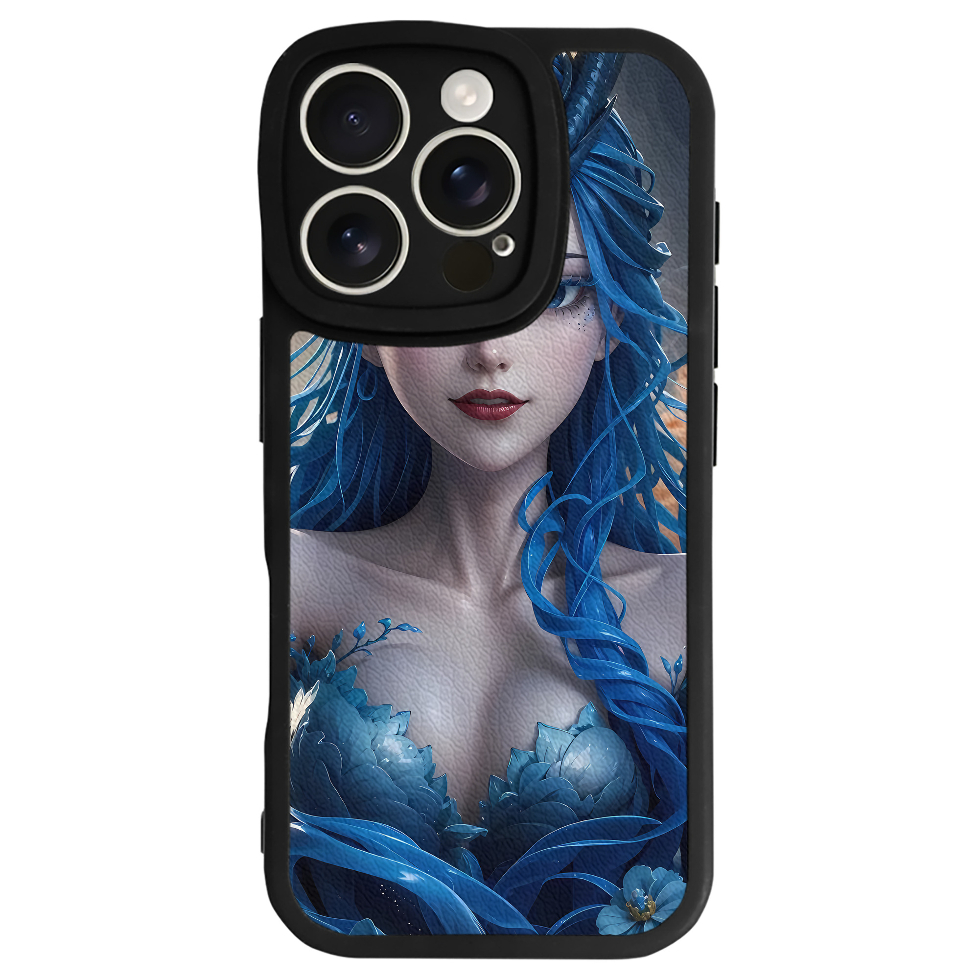 （画像用） Ne Zha 2 ナタ 魔童の大暴れ 【iPhone 16シリーズ対応】シリコンスマホケース（レザー調） 材質：シリコン